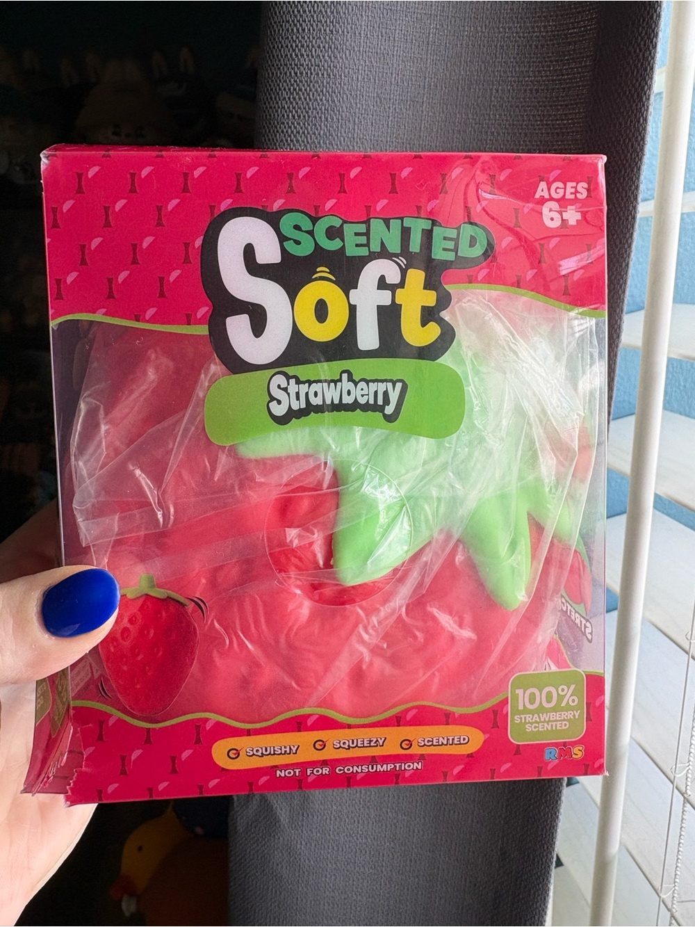 Soft Mart Jumbo Strawberry squishy